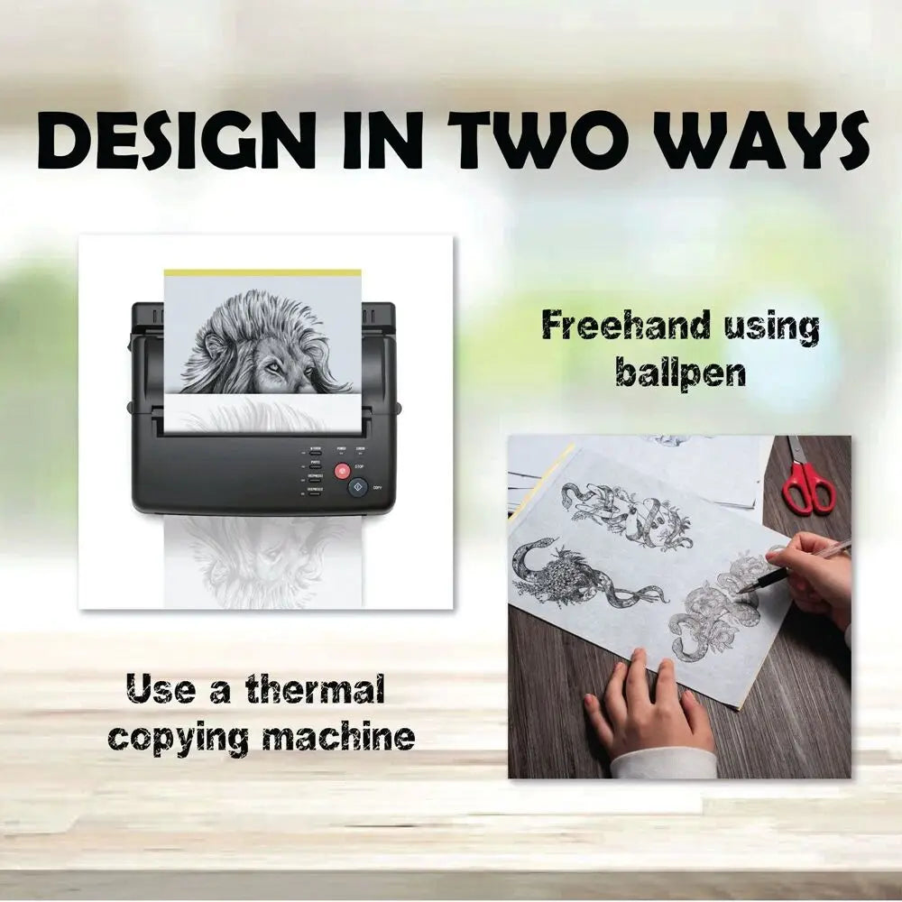 TA-101A Tattoo Transfer Paper &ndash; A4 Carbon Thermal Copy