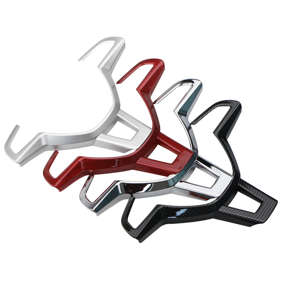 Rattknapp Skydd Trim Krom för Skoda Kodiaq Hållbar Formning Skyddar Knappar