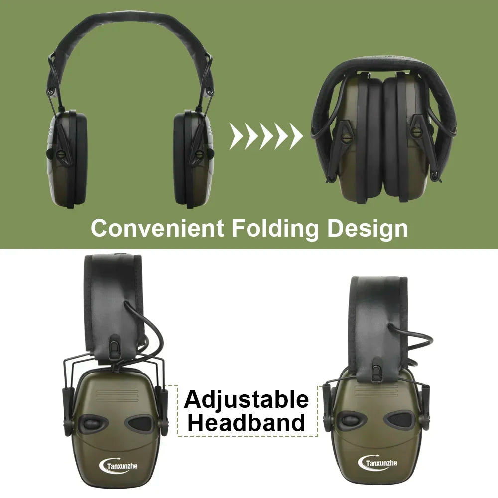 Tactical Electronic Shooting Earmuff &ndash; Noise Reduction 22dB