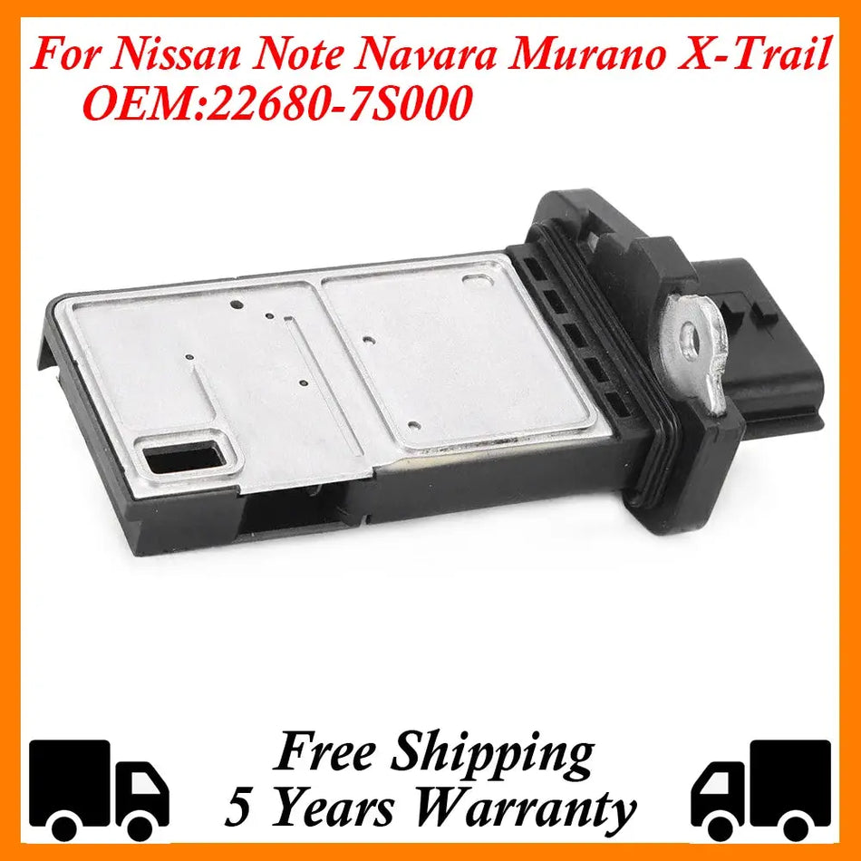 MAF Mass Air Flow Sensor for Nissan Suzuki Grand Vitara 22680-7S000 by InterCyprus Trading Ltd