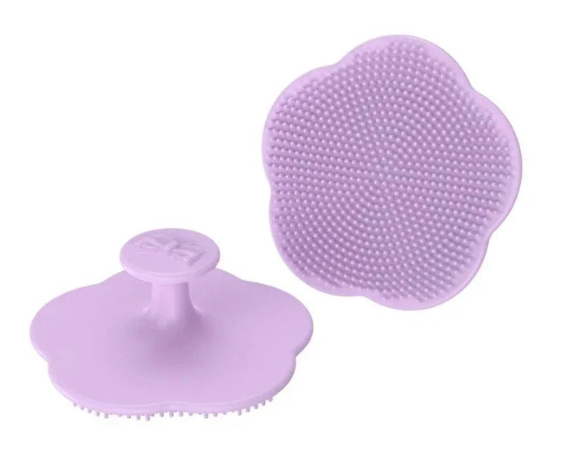 Soft Silicone Baby Comb and Head Massager for Newborns C68-B-purple