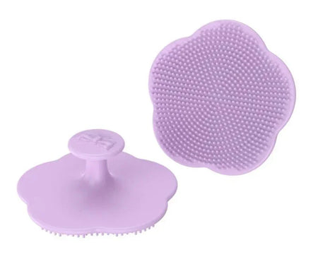 Soft Silicone Baby Comb and Head Massager for Newborns C68-B-purple