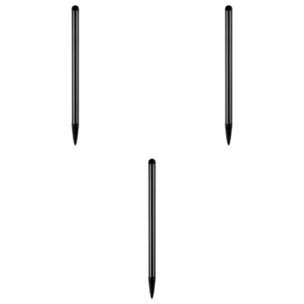 Universal Stylus Pen for iPad, iPhone, Samsung - Precision Drawing &amp; Writing Black 3PCS