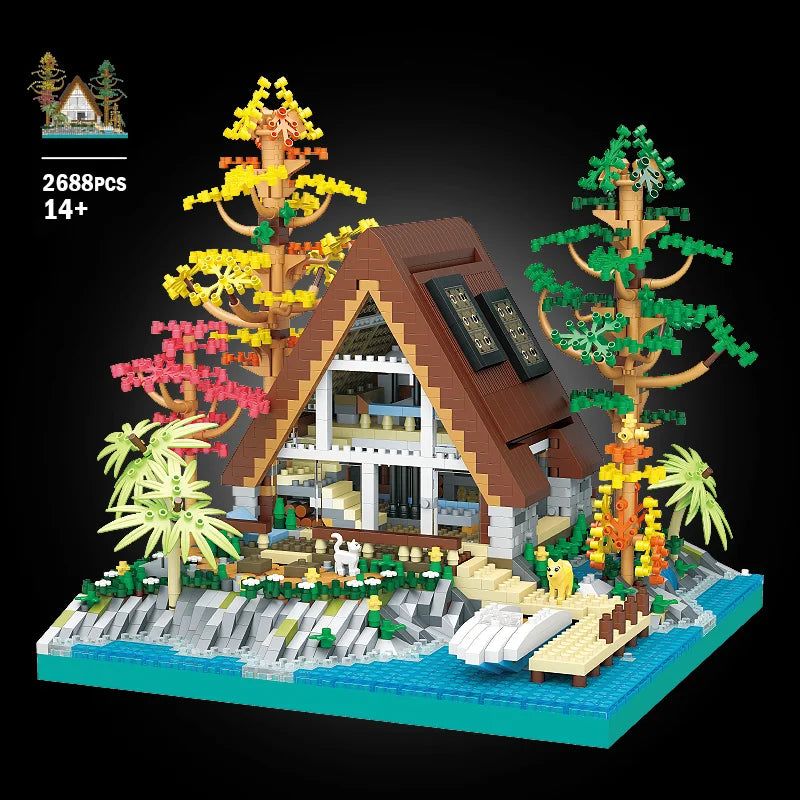 Lake Island Building Blocks &ndash; Creative Assembly Fun for Kids