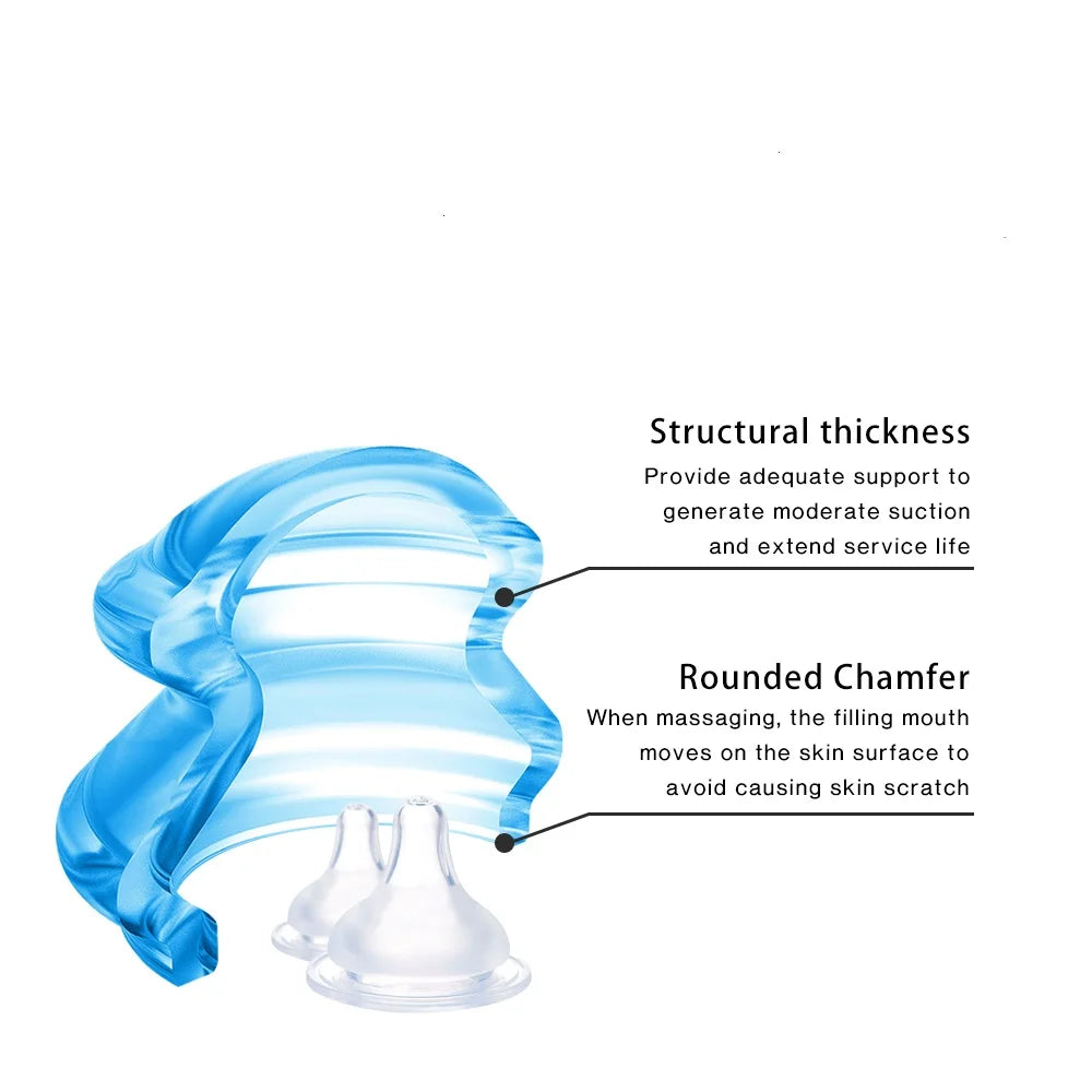 Silicone Massage Cups &ndash; Vacuum Cupping Therapy Deep Tissue