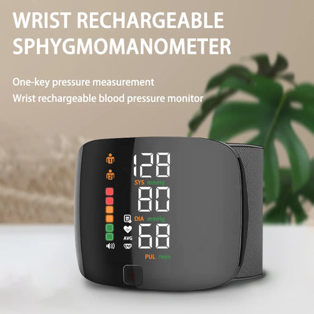 Rechargeable Blood Pressure Monitor &ndash; Voice Alerts