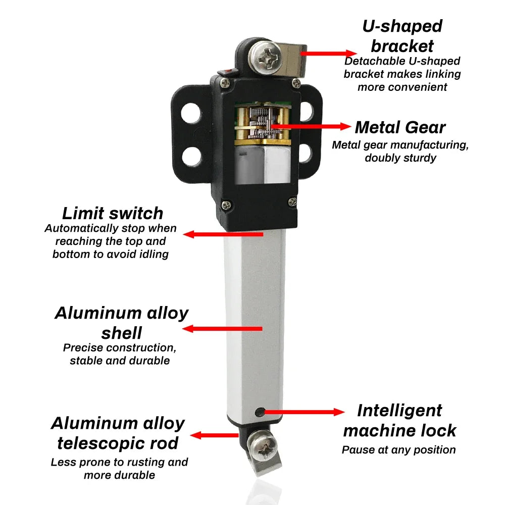Linear Actuator Mini Electric Cylinder &ndash; Versatile Remote Automation