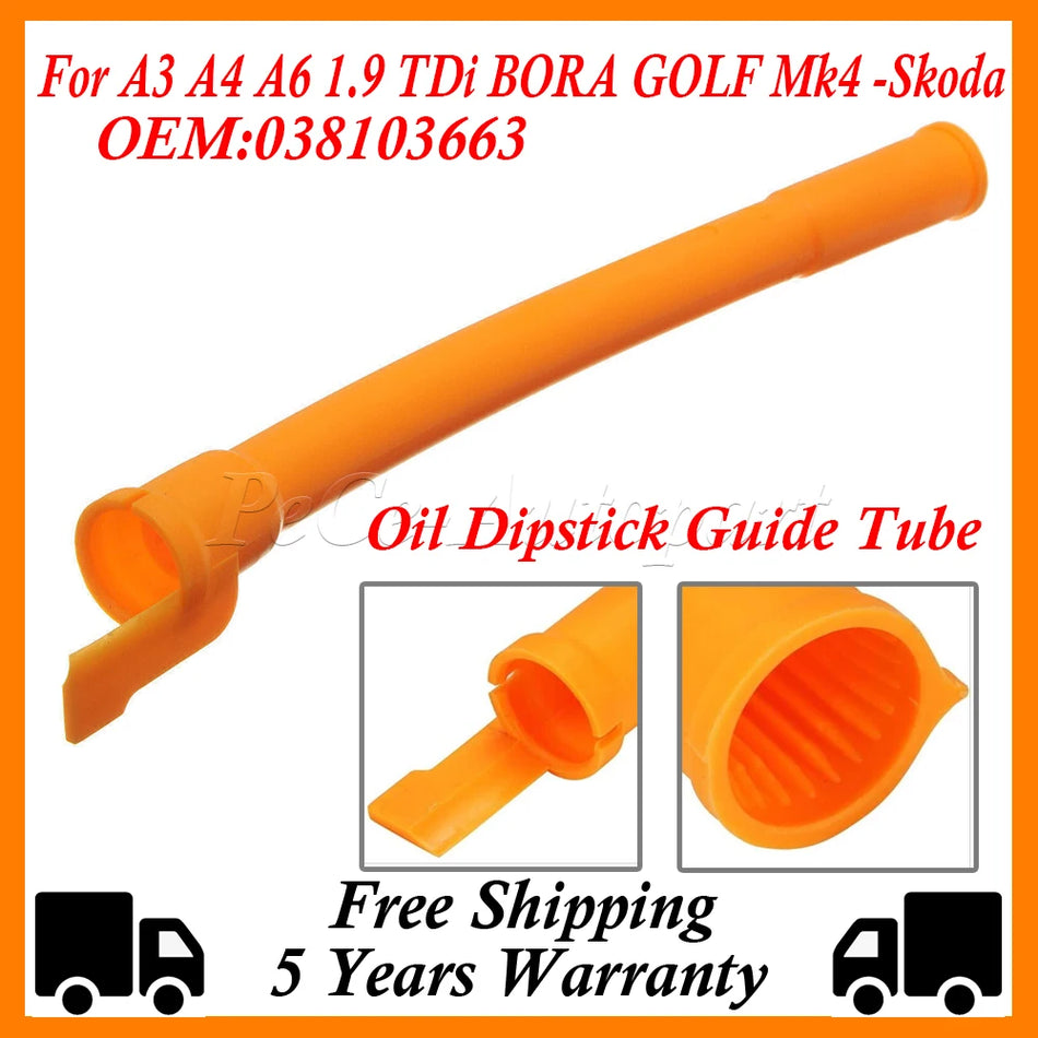 Tubo-guia da vareta do óleo para VW Audi Golf Mk4 A3 A4 A6 038103663