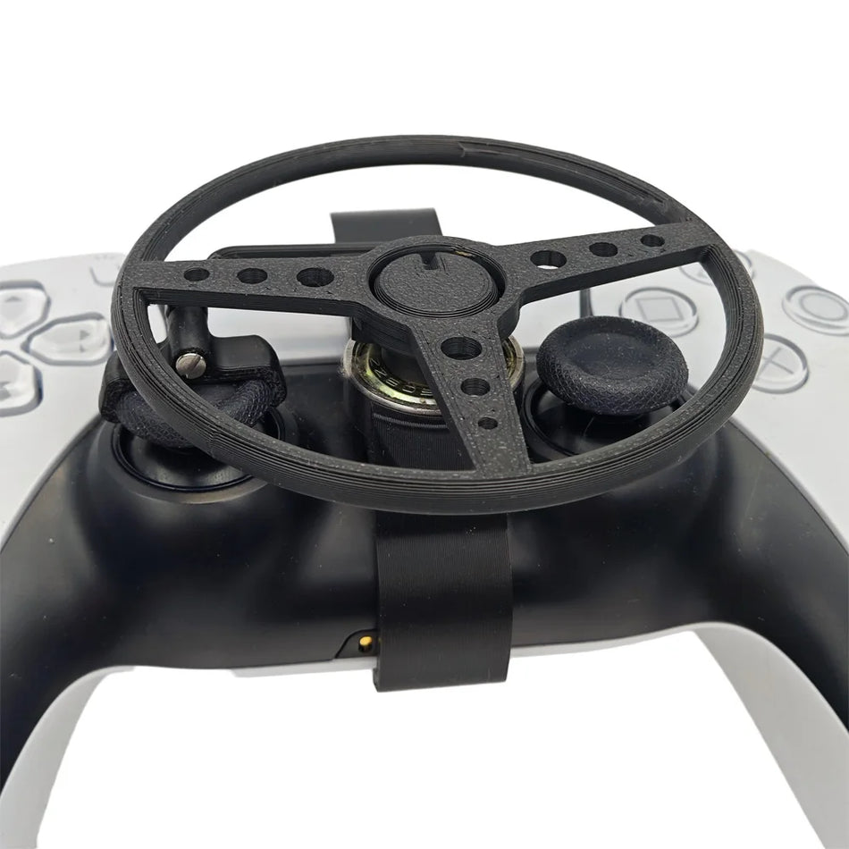 Mini Steering Wheel for PS5 &amp; PS5 Slim Game Controller - Auxiliary Replacement Accessory Default Title