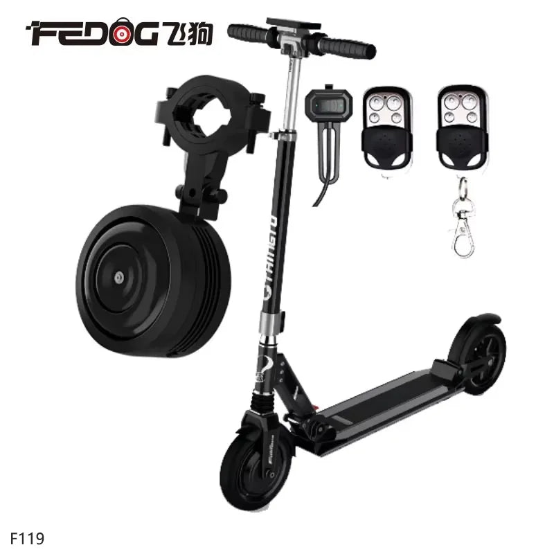 Συναγερμός Κουδουνιού Ποδηλάτου FEDOG για Ηλεκτρικό Ποδήλατο, Υπερβολικά Δυνατός Αδιάβροχος