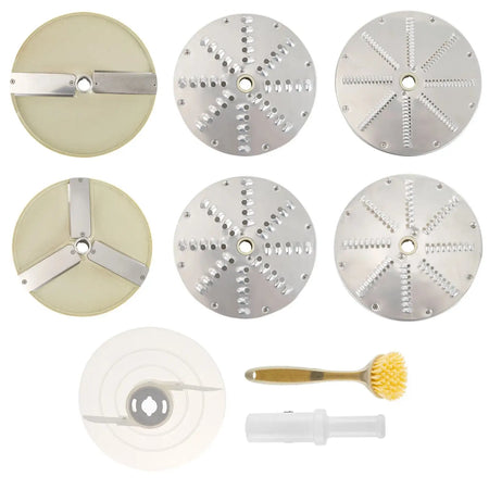 550W Electric Vegetable Cutter 6 Cutting Disks