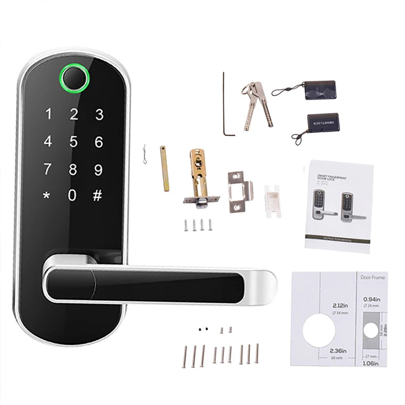 Tuya Smart Fingerprint Door Lock GS313 - Keyless Entry