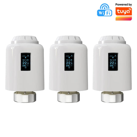 Tuya TRV603 TRV604 Smart Radiator Valve &ndash; No Gateway Needed 3PCS TRV604