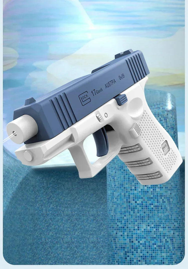 Rechargeable Long-Range Water Gun for Kids - Summer Splash Party Toy Gift for Boys and Girls