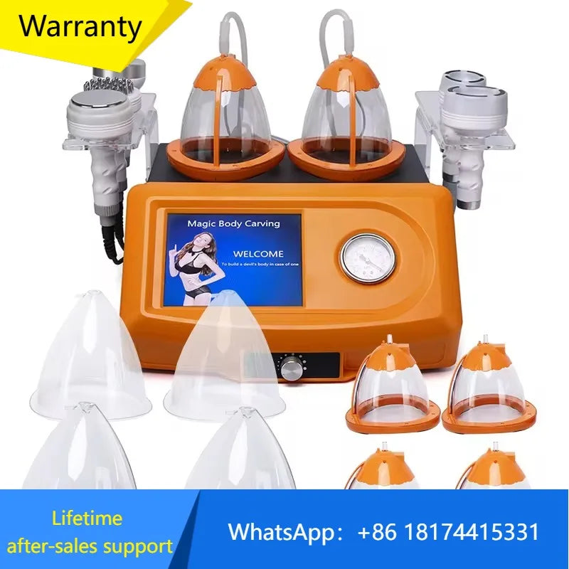 Pumpa na zvětšení hýždí, masážní přístroj na baňkování, zeštíhlující tělo