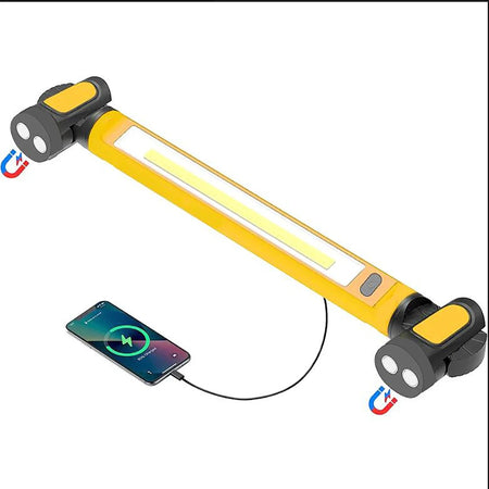 Super Bright Magnetic Work Light &ndash; Powerful 5200mAh Rechargeable Battery 5200mah Yellow