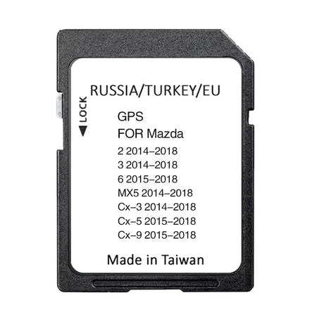 Mazda Europe Connect SD Card 2024 &ndash; Latest Sat Nav Maps