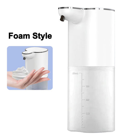 USB Rechargeable Touchless Foam Soap Dispenser Foam Style