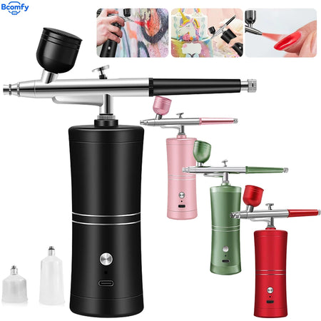 K5 Nail Art Airbrush &ndash; Cordless Portable Nail Art Sprayer