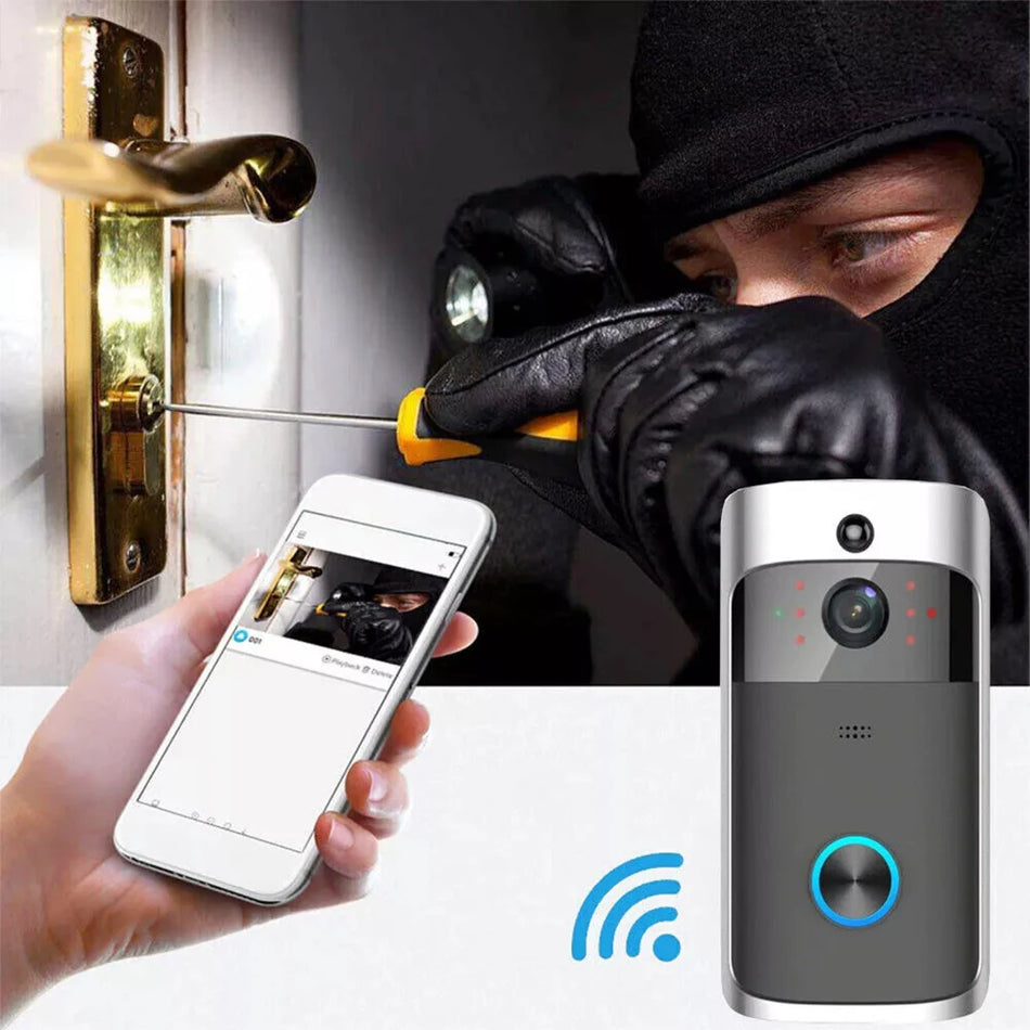 Wireless Visual Doorbell 720P &ndash; Remote Video Intercom