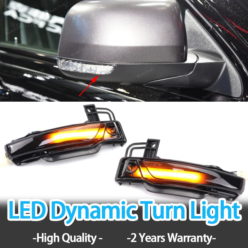 LED Dinaminės Šoninio Veidrodžio Posūkio Signalo Šviesos Jeep Grand Cherokee Dodge Durango 2011-2022