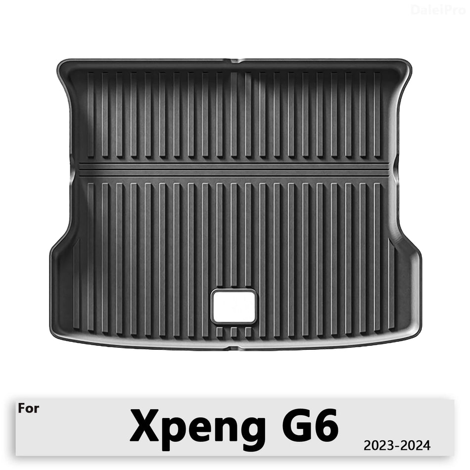 Alfombrillas de maletero a medida Xpeng G6 impermeables para todas las condiciones climáticas
