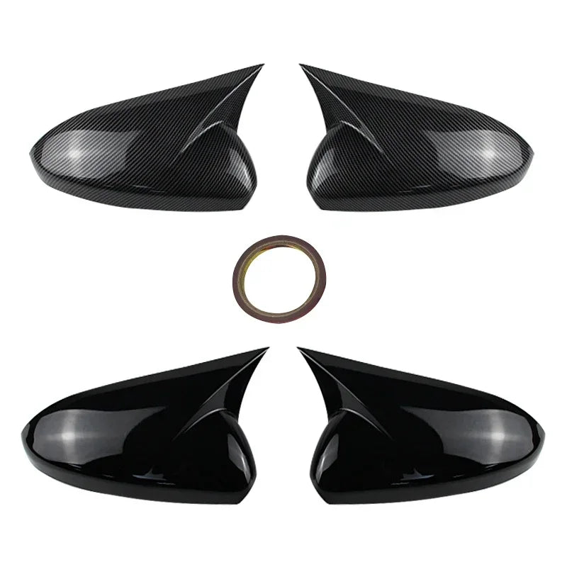 Capô do Espelho Retrovisor Traseiro Chevrolet Cruze Preto Brilhante