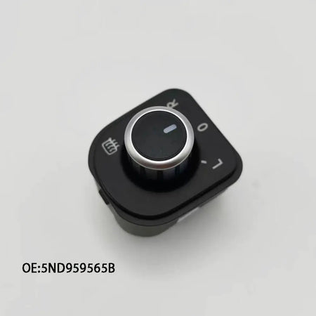 Chrome Headlight and Power Window Master Switch for VW Golf Mk5 Mk6 Jetta Passat B6 Touran SEAT 5ND941431B 5ND959857 by InterCyprus Trading Ltd
