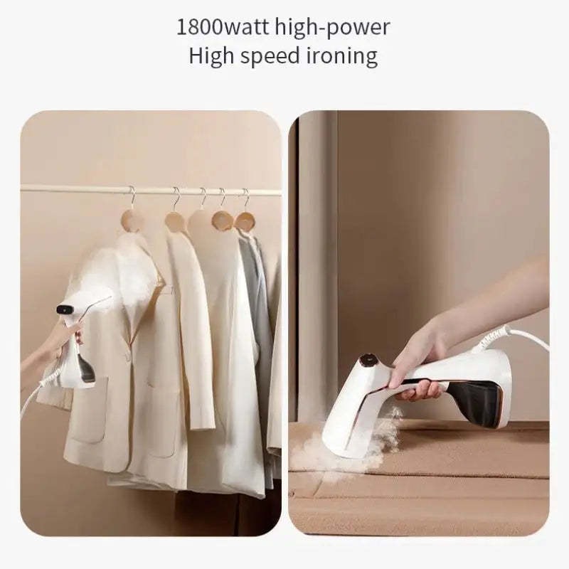 Handheld Garment Steamer Iron Portable Quick Heat For Travel