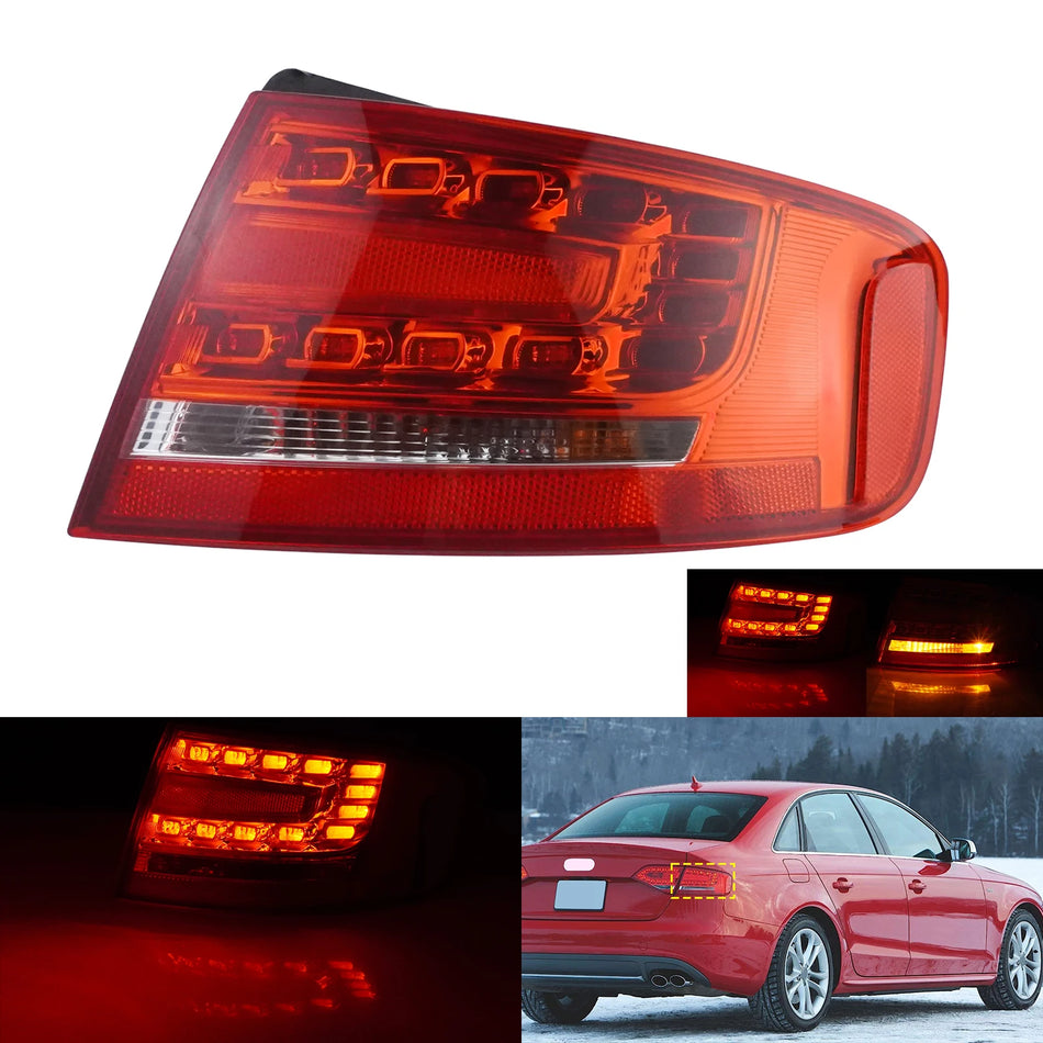 Rechter LED Achterlichtassemblage voor Audi A4 B8 09-12