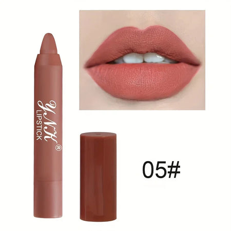 Nude Series Velvet Matte Waterproof Lipstick Pencil 05