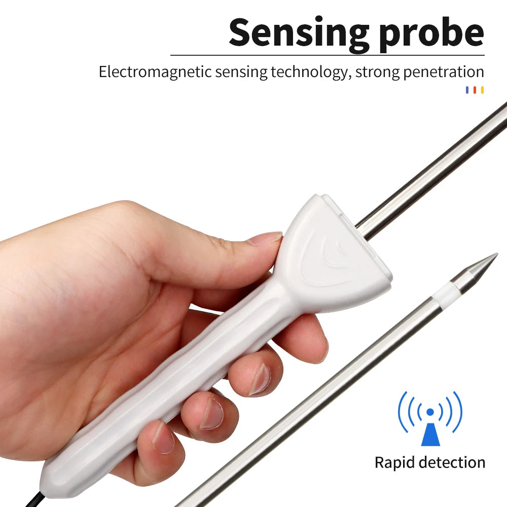 MS350 MS350A Moisture Tester &ndash; LCD Backlit Display
