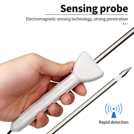 MS350 MS350A Moisture Tester &ndash; LCD Backlit Display