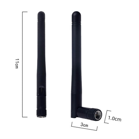 2pcs 2.4GHz 3dBi Omni WiFi Antenna RP-SMA - For Routers