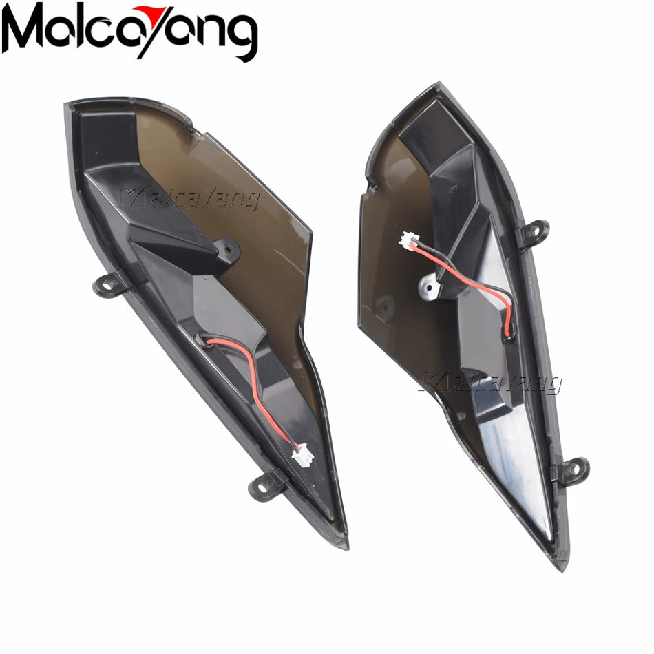 2Pieces Dynamic LED Mirror Turn Signal Indicator Light For Subaru Forester Outback Legacy Rearview Mirror Repeater Lamp 2003-08