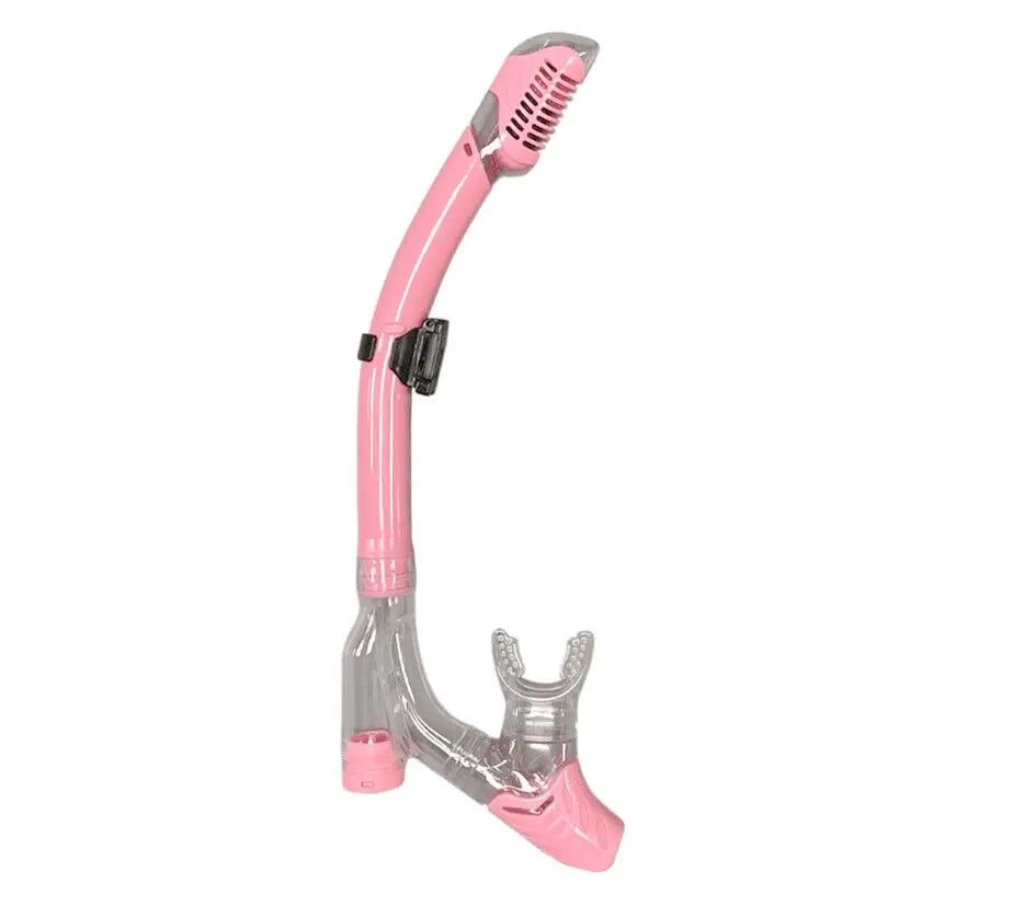 QYQ Scuba Diving Snorkel &ndash; Dry Breathing Tube for Adults and Children 398pink through / CHINA