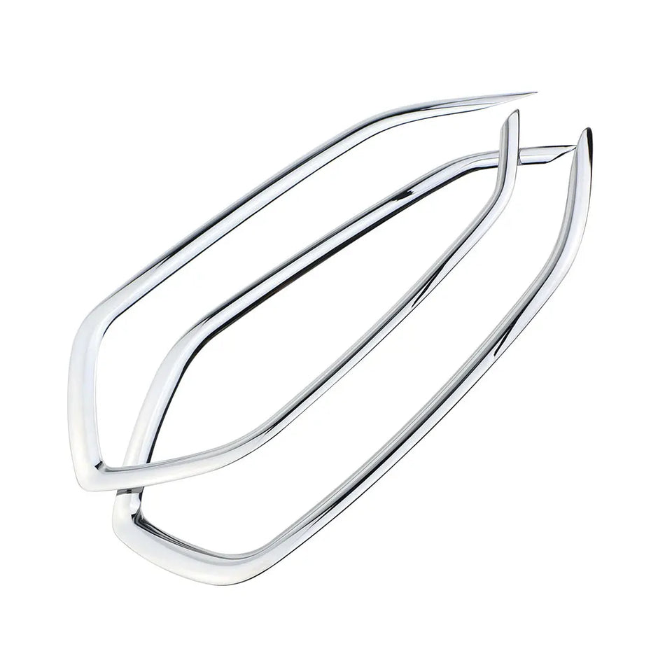 Kryt mlhového světla pro Hyundai Tucson 2015-2018, ABS, chromový přední a zadní - 2 kusy