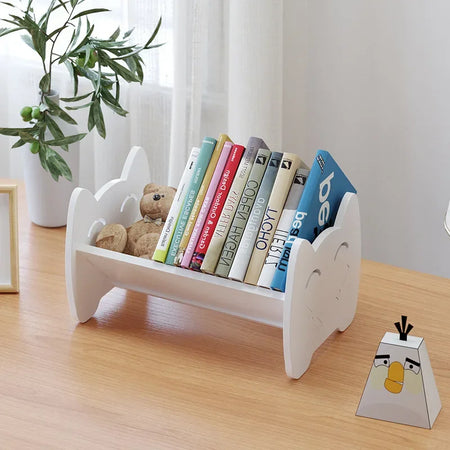 Simple Desktop Bookshelf Rack &ndash; Multifunctional Organizer