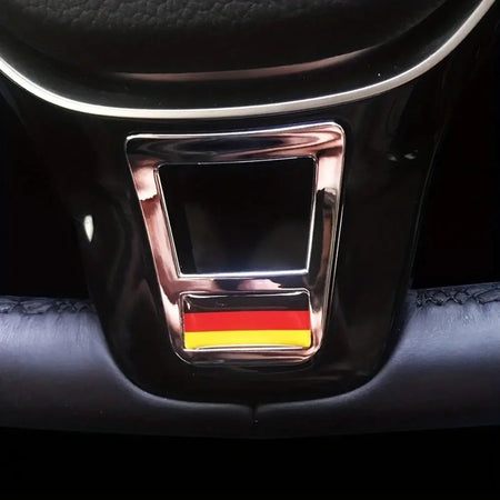 Steering Wheel Trim Stickers for Volkswagen Golf 7 GTi MK7 by InterCyprus Trading Ltd