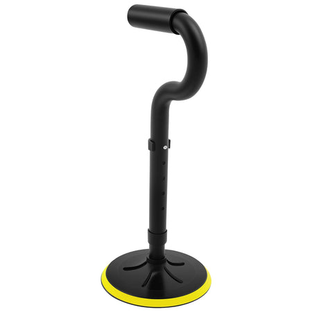 Senior Standing Aid Tool &ndash; Adjustable Height Levels for Enhanced Mobility black Yellow