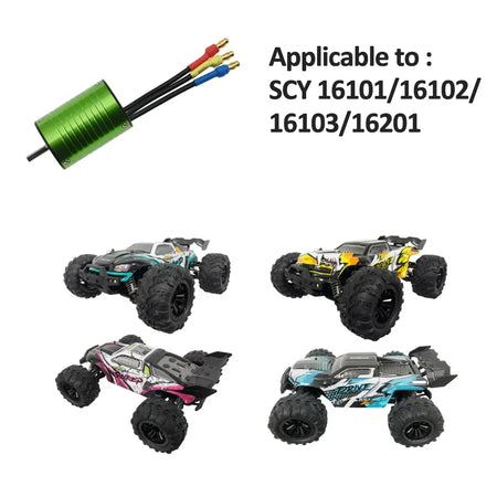 SCY 16101 Pro 16102 PRO RC Motor 2847 4000kv &ndash; High Torque