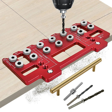 Aluminum Pocket Hole Jig Kit &ndash; Precise Hole Template