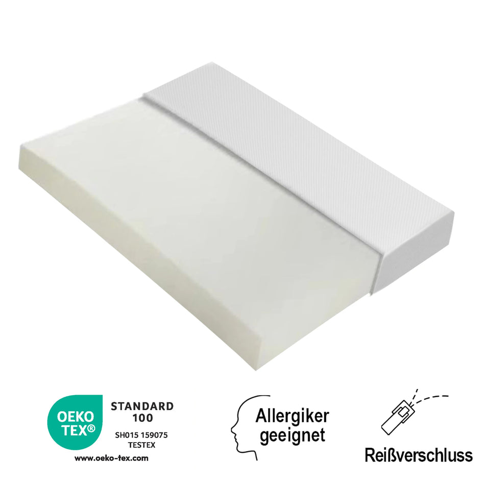 Colchón Ergonómico 140x200cm Con Agarre Antideslizante Oeko Tex