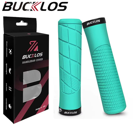 BUCKLOS Lockable Shock-Absorbing Bicycle Handlebar Grips Conventional-Bianchi