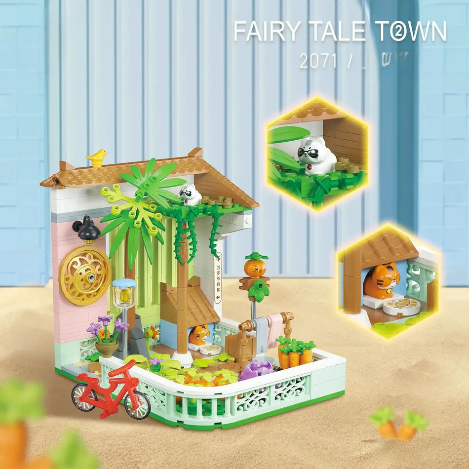 465PCS City Block Building Set For Kids House Blocks