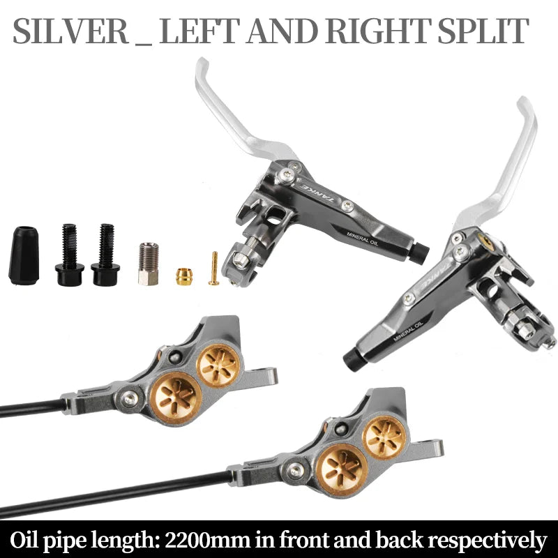 TB730 &ndash; 2200mm Split-Type Hydraulic Disc Brake System silvery split-typ LR