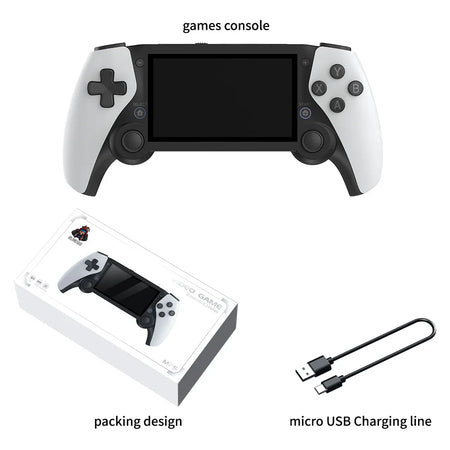 M25 Handheld Game Console with 20000 Games and 4.3 Inch LCD Screen M25 128G