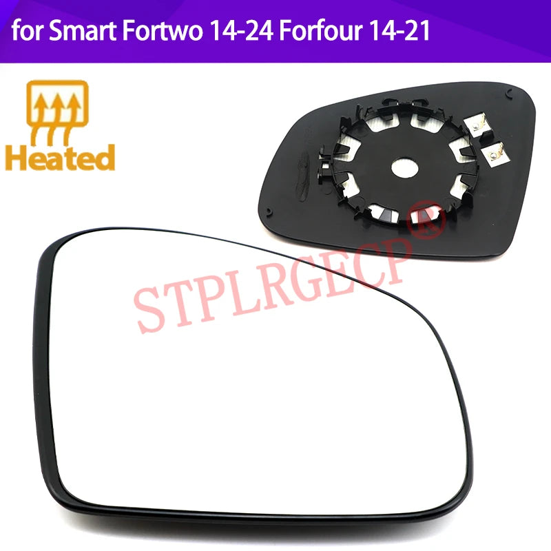 Cristal del espejo retrovisor calefactable para Smart Fortwo C453 A453 W453