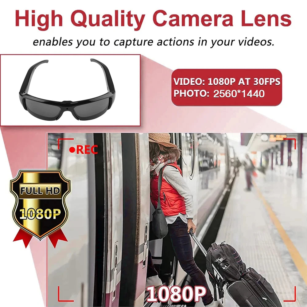 1080P HD Mini Glasses Camera
