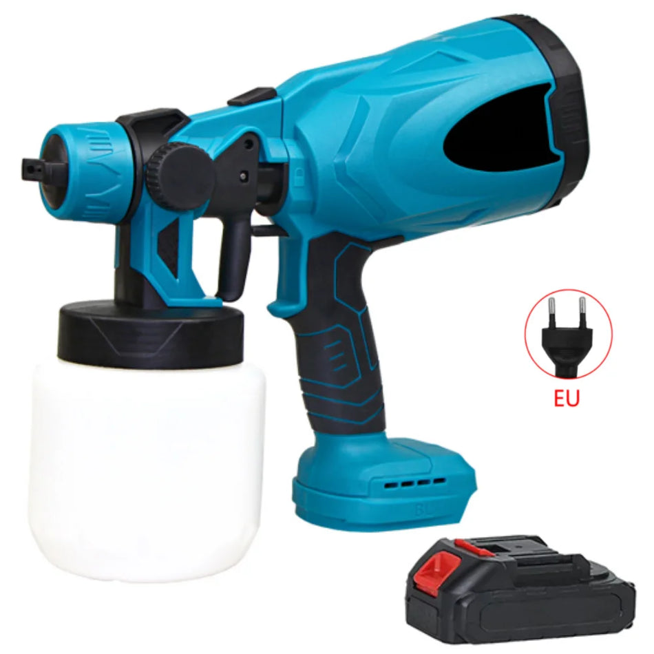 800ML Elektrische Spritzpistole Farbsprüher Makita 18V – Kabellos